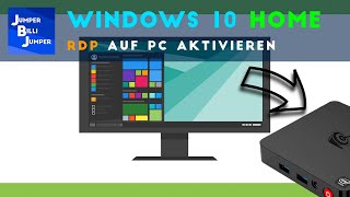 ▶️ Windows 10 HOME RDP aktivieren Anleitung deutsch ✅ [upl. by Bartholomeo]