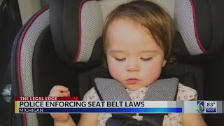 LEGAL EDGE What to know about Michigans seat belt laws [upl. by Darum]