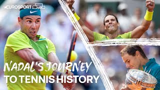 Rafa Nadals Journey To His Historic 14th French Open Title  RolandGarros 2022  Eurosport Tennis [upl. by Chadwick402]