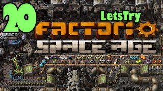 Launching Our 1st Space Platform  Factorio Space Age  New Player Journey Ep 20 [upl. by Aekahs]