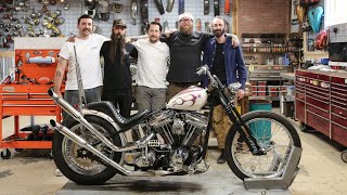 Krispy Co Shop Tour Hardtails and Chopper Builds [upl. by Ffej]