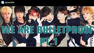 BTS quotWE ARE BULLETPROOF PT 1quot  PRONUNCIACIÓN ESPAÑOL [upl. by Elockcin]