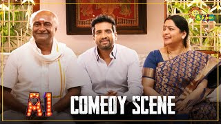 A1  Comedy Scene  Santhanam  MS Bhaskar  Manohar  Adithya TV [upl. by Neile]