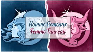 Homme Gémeaux ♊ Femme Taureau ♉  Compatibilité Amoureuse [upl. by Jerrilyn681]