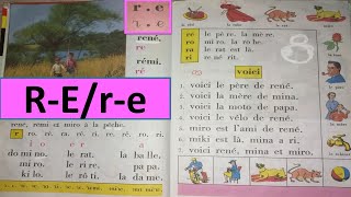 quotRquotquotEquot lettres de lalphabet français كيف تقرأ [upl. by Enileda]