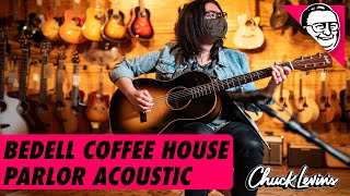 Bedell Coffee House Parlor Acoustic Guitar Demo [upl. by Enelyt]