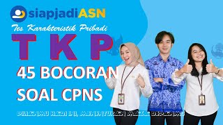 45 Soal Bocoran Soal TKP CPNS 2021 Termasuk Soal Anti Radikalisme [upl. by Orlando]