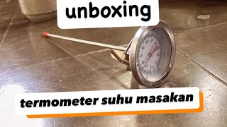 unboxing termometer suhu terbaik [upl. by Gass762]