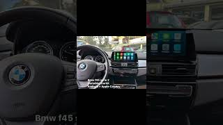 Bmw f45 serie 2 cartable Android  Apple CarPlay Officina Carkit [upl. by Nofpets]