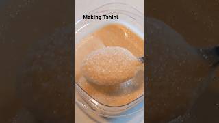 Easy Homemade Tahini tahini easyrecipe shorts cooking asmrcooking food cookingshorts recipe [upl. by Enirak]