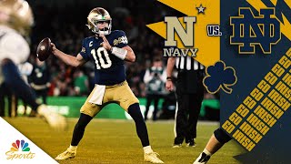 Navy vs Notre Dame  EXTENDED HIGHLIGHTS  8262023  NBC Sports [upl. by Ela427]