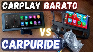 Mejor PANTALLA para AUTO BARATA con CARPLAY 2024  Comparativa [upl. by Gokey]