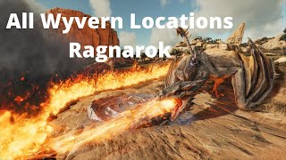 ARK Survival Evolved Wyvern Egg Locations Ragnarok [upl. by Youngman910]