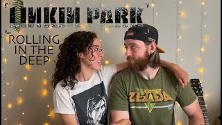 Linkin Park Rolling in the Deep Cover  Reaction [upl. by Adiene]