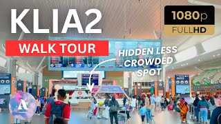 KLIA TERMINAL 2  GUIDE FOR FIRST TIME TRAVELLER full walk tour HD [upl. by Novad]