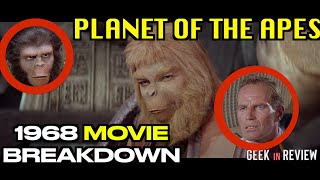 Planet Of The Apes 1968 Movie Breakdown Review  Planet of the apes film where it all began [upl. by Enaej]