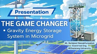 The Game Changer  Gravity Energy Storage in Microgrid [upl. by Yanetruoc]