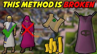 The Best Thieving Method in OldSchool Runescape  Pickpocketing Wealthy Citizens [upl. by Weylin]