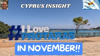 Protaras Beaches in November SHOCKINGLY Better Than You Think [upl. by Bonacci]