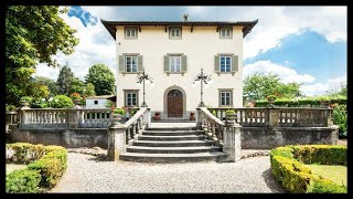 Restored Historic Villa for Sale in Lucca Tuscany Italy [upl. by Siddra]