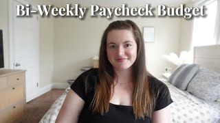 BiWeekly Paycheck Budget  tuition reimbursement student loan payoff rentutilities saving [upl. by Jaime]