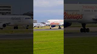 Jet2 Holidays Rocketing out of Manchester Airport aviation fyp fypage jet2holidays planes [upl. by Roberts]