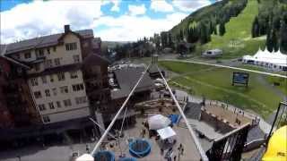 Zipline at Purgatory Resort  Durango CO [upl. by Quartus]