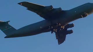 C5 Galaxy Taking Off  Extremely Loud [upl. by Stacee]