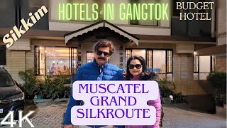 Gangtok budget hotel near MG Marg Muscatel Grand Silkroute Sikkim hotels [upl. by Annairt182]