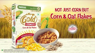 Nestlé GOLD Crunchy Corn amp Oat Flakes [upl. by Deraj]