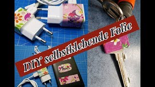 DIY eine selbstklebende Folie basteln [upl. by Doti343]