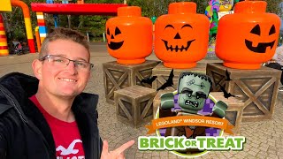 LEGOLAND Windsor Vlog October 2021  Brick Or Treat [upl. by Brozak]