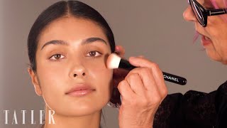 5 Easy Steps To Flawless Foundation CHANEL Makeup Tutorial  Tatler Schools Guide [upl. by Dame]