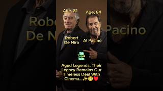 Al Pacino amp Robert De Niro Timeless Legends of Cinema  Iconic Hollywood Actors  Then amp Now [upl. by Coh]