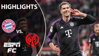 Mainz vs Bayern Munich  Bundesliga Highlights  ESPN FC [upl. by Jordon]