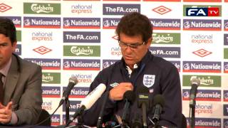 World Cup 2010  Fabio Capello  England Press Conference 280610 [upl. by Eelrak]