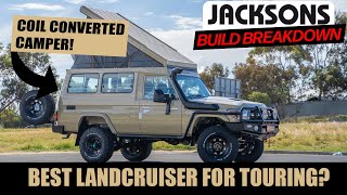 Landcruiser Troopy Build with coils and camper 78 Series rundown BUILD BREAKDOWN  EP7 [upl. by Taddeusz]