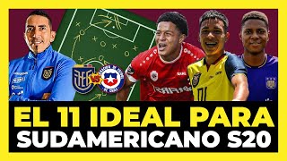 Mi Alineación de Ecuador vs Chile  Sudamericano Sub20 Colombia 2023 🇪🇨🏆 [upl. by Valdas]