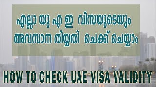 How To Check UAE Visa VALITY Online 2019  How To Check UAE Visa expairy date Online 2019 [upl. by Yruam]