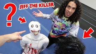 WE UNMASKED JEFF THE KILLER AND YOU WONT BELIEVE WHAT HAPPENED SCARY [upl. by Elatnahs]