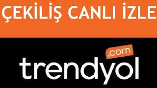 Trendyol Çekiliş Canlı Nasıl İzlenir [upl. by Anivram]