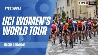 Amstel Gold Race ladies Highlights  2024 UCI Womens WorldTour [upl. by Gass]