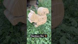 Squirrel Bandsaw Box 🐿️ shorts [upl. by Annayoj]