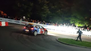 ERC RALLY SILESIA 🇵🇱 RAJD ŚLĄSKA 2024 🏆 OES 8 CHORZÓW STADION ŚLĄSKI 🌃 2 [upl. by Yblehs786]