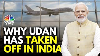 How The UDAN Scheme Has Connected India CNBCTV18 Explains  N18V  CNBC TV18 [upl. by Burner636]