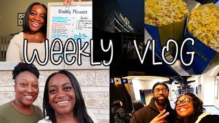 NURSING STUDENT VLOG Weekly Planning Session Friend date and more [upl. by Essa117]