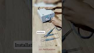 DEMO  CERVICAL CAUTERY MACHINE  Installation video  MEDICAL DEVICE  SSMed [upl. by Afirahs899]