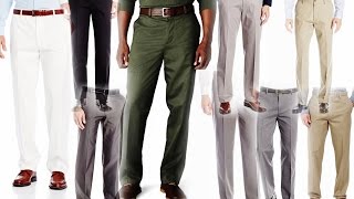 Dockers Mens Signature D3 Classic FitFlat Front Pant [upl. by Gillie]