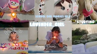 lavendergirl  how to study if you dont enjoy it  school girl diaries ep2 [upl. by Amil443]