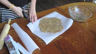 RECIPE Almond Meal Pizza Crust [upl. by Leira]